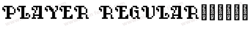 Player Regular字体转换